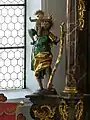 Hl. Christophorus am Hochaltar