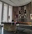 Der Chorraum der Kirche St. Marien