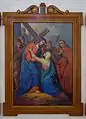 Jesus begegnet seiner Mutter