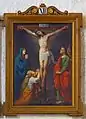 Jesus stirbt am Kreuz