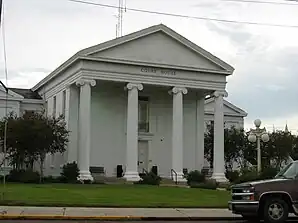 St. Martin Parish Courthouse in St. Martinville, gelistet im NRHP Nr. 81000658