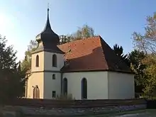 Die evangelisch-lutherische Filialkirche von Buchau