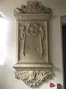 Epitaph des Bursars Christoph Berning († 1696)