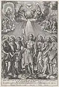 Kupferstich von Hieronymus Wierix (1553–1619)