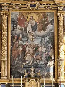 Gemälde (1632) des Hochaltars