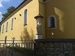 St. Nikolaus; Kopie der Nikolausstatue aus dem 14. Jhd.