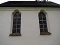 Barocke vergrößerte Fenster