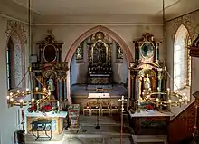 Das innere der Kirche