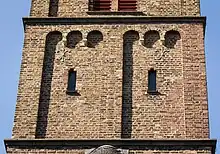Südseite des Turms