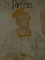Fresko Apostel Petrus