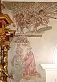 Wandbild an der Südseite
