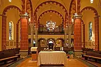 Bütgenbach, St. Stephanus, neuromanische Hallenkirche …
