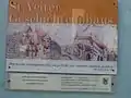 Schloss St. Veit auf einem Plakat des St. Veiter Heimatmuseums