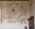 (3) Schiff: Christophorus, Barbara, Katharina, Muttergottes mit Kind und Georg