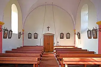 Blick zum Portal