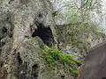 Einsiedlerhöhle oberhalb der Kapelle