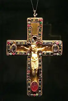 Brustkreuz von St. Servatius, Trier 11. Jh.