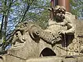 St.-Georg-Brunnen, Detail, 2009