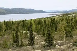 Blick auf das St. Lewis Inlet