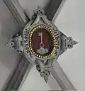 Ahnenwappen in der Hechinger Klosterkirche St. Luzen