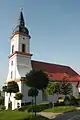 Barocke Kirche in Zehren