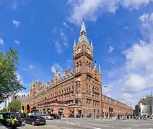 St Pancras von der Euston Road