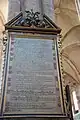 Epitaph in der Sebaldskirche