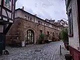 Rückansicht der Stadtbücherei (Webergasse)