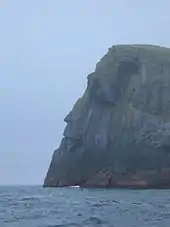 Das "Gesicht" von Stac Levenish