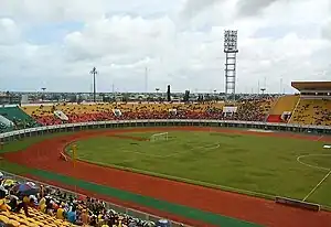 Das Stade de l’Amitié Général Mathieu Kérékou (Mai 2016)