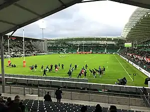 Blick von der Tribune Ossau (2019)