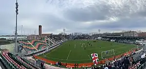 Das Stadio Comunale Pierluigi Penzo im Januar 2023