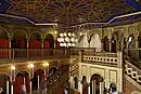 Ruheraum der Sauna im Stadtbad Leipzig (maurisch)