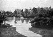 um 1901: oberer Teich