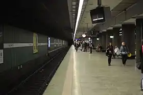 S-Bahn Station Stadtmitte in Stuttgart