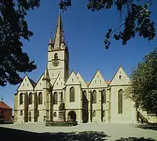 Stadtpfarrkirche in Hermannstadt, Siebenbürgen