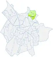 Plan des Stadtteils Langwied
