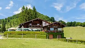 Berggasthof auf der Staffnalm