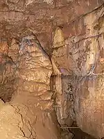 Der Wächter, Tropfstein im Goldloch