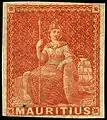 Britannia-Marke ohne Wertangabe