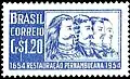 Brasilianische Briefmarke (1954)
