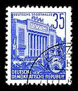Briefmarke der Deutschen Post, 1953