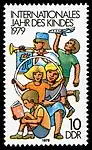Briefmarke der Deutschen Post der DDR