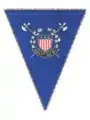 Wimpel des 6941st Guard Battalion