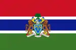 Botschafterflagge Gambias