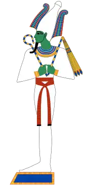 Darstellung des Osiris