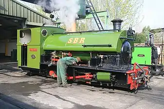 Harrogate der Harrogate Gas Works von Peckett & Sons