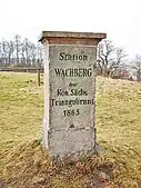 Vermessungssäule von 1865