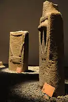 Statuenmenhire im Museum
