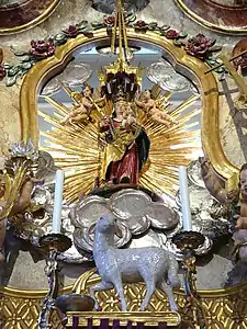Statue Maria mit Kind